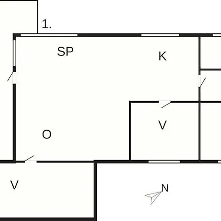 Holiday home 5 Person In Rodby-by Traum Rodby